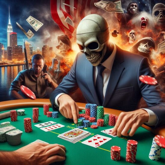 Bluffing and Beyond: Psychological Warfare in Casino Poker
