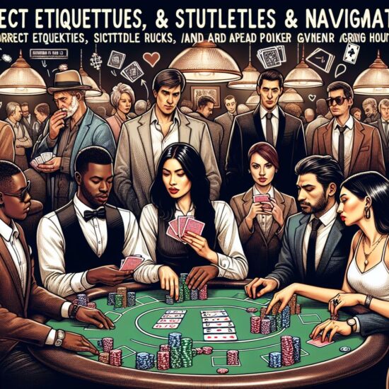 Navigating the Poker Room: Etiquette, Strategies, and More